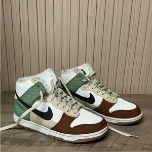 Nike Dunk High “Lemon Twist” White/Cashmere Women’s Size 9